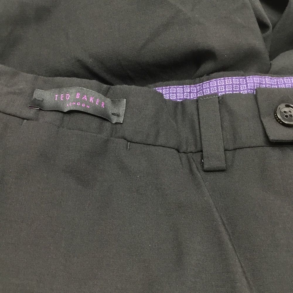 Jefferson Flat Front Solid Wool Dress Pants (B14) - image 7